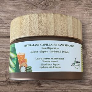 Hydratant cheveux sans rinçage - Soin réparateur